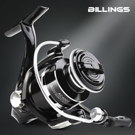 AC 1,000-6000 Series Rotating Fishing Reel, 5.2: 1 Gear Ratio, 22LB Maximum Resistance, Metal Joysti