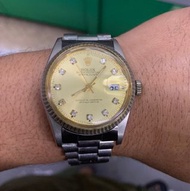 Rolex Datejust 16233 Champagne Diamonds Dial