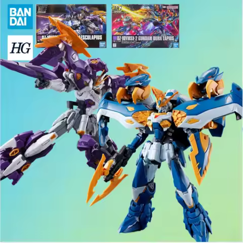 Bandai HG 1/144 OZ-10VMSX Gundam Asclepius & OZ-10VMSX-2 Gundam Burnlapius Gundam W G-UNIT Limited A