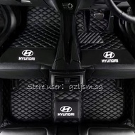 Hyundai Kona car mats Right hand drive Car Mat Leather Car Floor Mat Car Mats / Floor Mats