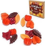 Tuitessine Fall Scented Wax Melts Pumpkin Autumn Leaves Shaped Wax Melts 4 oz Natural Soy Wax Melts Pumpkin Maple Syrup Vanilla Cinnamon for Home Fragrance Holiday Gifts