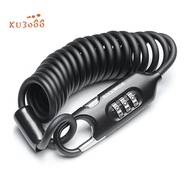 Combination Cable Lock 3-Digit Combination Cable Lock  Accessory (Black) 1 Piece