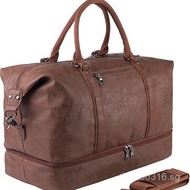 Beach Bag Luggage PU Duffel Bag with Shoe Compartment Travel Handbag Hot Selling Large Duffel Bag E2