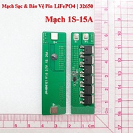 Mạch sạc và bảo vệ pin 1S 3.2V LiFePO4 - Sắt Photphat - 32650 - 15A -20A -25A