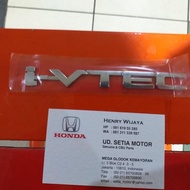 Original Ivtec I-Vtec Honda Jazz Brio Mobilio Brv Hrv Logo Trunk Emblem