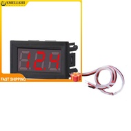 【SEMLL-Hot】0.56 inch 3 Wire LED Digital DC Voltmeter DC0V-30V Reverse Connection Protection❀