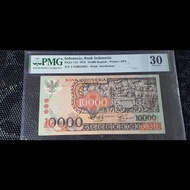 uang 10000 Barong 1975 pmg 30