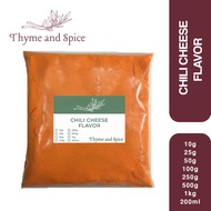 [POUCH] Chili Cheese Flavor Powder 25 50 100G (Fries/Wings Flavoring Powder) Seasoning HDEALS
