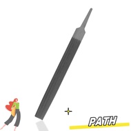 PA-HOME Hand File, Handleless Half Round 6'' Length Half Round Medium Cut File, Hand Tool High Carbo