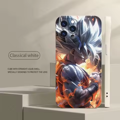 Popular Anime Hot Goku Phone Case for Apple iPhone 12 15 Pro 11 Pro Max 12 Plus 13 Pro 14 11 16 Pro 