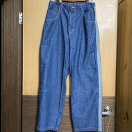 藍色牛仔褲 Y2K風格 古著 KARL KANI W36