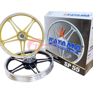 ▫❖GTmotor Kayama W125 SP55 Motorcycle Sport Rim Alu Wheels LC135 SRL110 WAVE125 KRISS W100 EX5 DREAM
