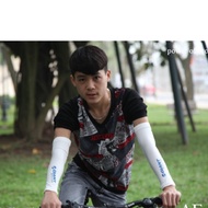 Socks, arm sunshades for cycling