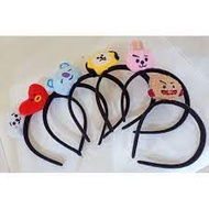 Bts BT21 HEADBANDS / BT21 HEADBANDS / BTS ARMY HEADBANDS / CUTE KPOP BTS BT21 BANGTAN CHARACTER HEAD