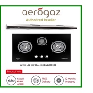 Aerogaz 90cm Hood & 90cm Tempered Glass hob AZ 9900+ AZ 933F