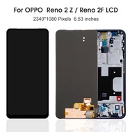 จอ LCD ขนาด6.53นิ้วสำหรับ K3 OPPO Reno2 Reno 2 Z /F Realme X CPH1955 PCGM00 CPH1989 PCKM70 RMX1901จอ