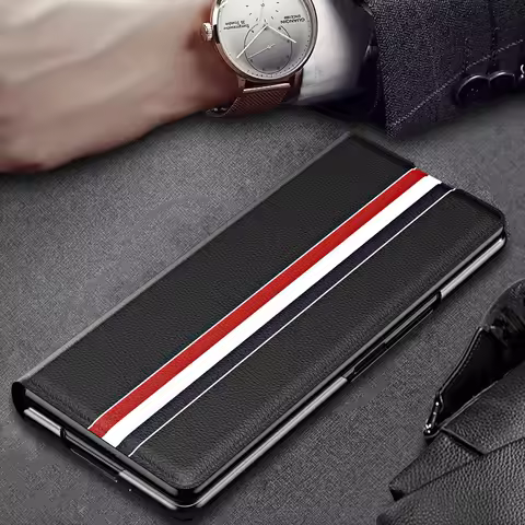 for Samsung Z Fold 8 ultra 7 6 5 4 3 fold8 fold7 fold4 fold6 Protective Leather Case for Samsung Gal