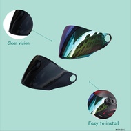 Motorcycle Helmet  ♖Helmet Visor GXT 708 Motorcycle Helmet Lens Rainbow Black Visor GXT Sun Visor Motor Topi Keledar Full Face Helmet Lens♫