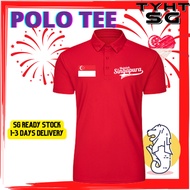 【 SG 60 SHIRT】 60 Anniversary T-shirt I Love Singapore Home Street Oversized T-shirt National Day Cl