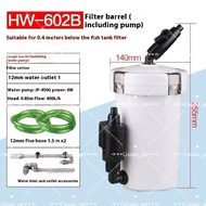 Local Supplier HW-602B/ 603B  1.5 & 2ft canister filter for fish tank. Plug and play. come with all 