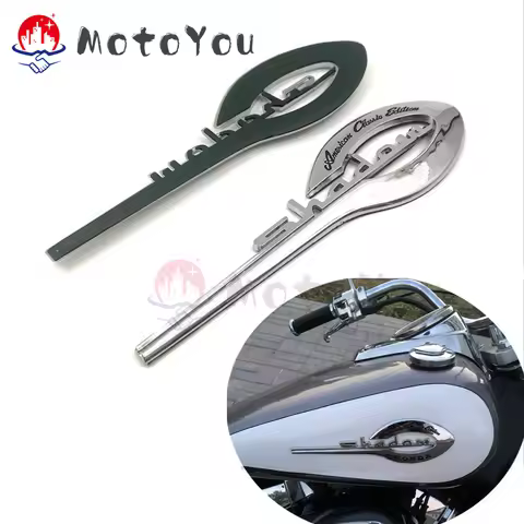2Pcs For Honda Shadow VT VTX 400 500 600 750 1100 ACE 3D Motorcycle Emblem Badge Fuel Gas Tank Stick