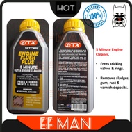 ENGINE FLUSH PLUS 5 MINUTE ULTRA ENGINE CLEANER TRANS X 355ML OPIMAX  K&W MINYAK CUCI