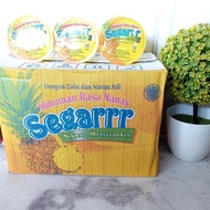MINUMAN SEGARRR SARI NANAS 1 KARTON ISI 32 PCS - Minuman Khas Blitar/Minuman Sari Nanas/Minuman Sega