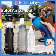 Bella Soft Flask Water Bottle Collapsible Foldable Reusable Soft Flask Cycling Collapsible Foldable 