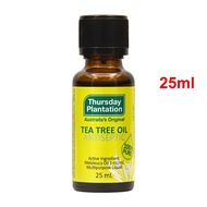 Thursday Plantation Tea Tree Oil 25ml EXP:4/2025 acne removing, disinfection, refreshing massage oil to alleviate headache and cold