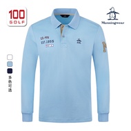 Munsingwear Munsingwear Golf Clothing Men Lapel Polo Shirt 22 Autumn Fashion Sports T-Shirt