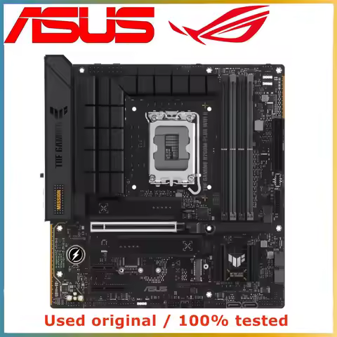 For ASUS TUF GAMING B760M PLUS WIFI II Motherboard LGA1700 DDR5 PCIe 5.0 PCIe 4.0 M.2 Wi-Fi 7 USB3.2