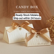 Candy Box Gift Bag Wedding Door Gift Ceremony Kotak Kahwin Tunang Door Gift Elegant Premium Gift Souvenir Box 伴手礼盒