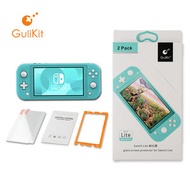 GULikit - Gulikit 正版 (2片裝) Nintendo Switch Lite 鋼化玻璃屏幕 保護貼 + 貼膜器 (加強優惠!) -屏幕貼 保護貼