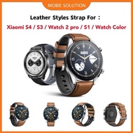 Leather Strap For Xiaomi Watch S4 Xiaomi Watch S3 , Xiaomi Watch 2 Watch 2pro Watch S1 Xiaomi Watch 