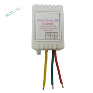 1-480Min Timer Adjustable Disconnect Delay Controller AC 110V 220V Power-on Delay OFF Relay Switch 7