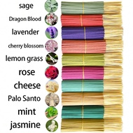 22cm/8.66in Clean Bamboo Incense Sticks, Low Ash, 24pcs/Pack, 12 Different Scents Available, Suitabl