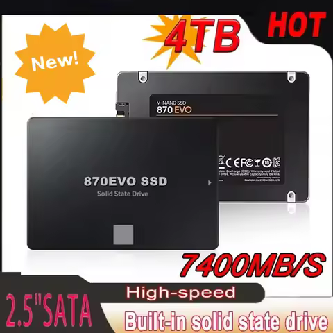 4TB Solid State Disk SSD 870 EVO 1TB 2TB Internal HDD Hard Drive Sata3 2.5 Inch For Laptop Microcomp