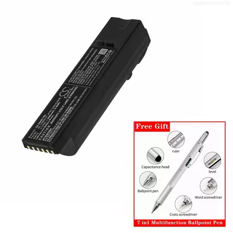 Barcode Scanner Battery 3.7V/2400mAh AS-000231, BTRY-DS81EAB0E, 82-176890-01 for Zebra DS8178, DS810