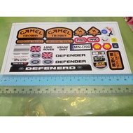 RC MN99S MN98 MN90 sticker accessories part for crawler