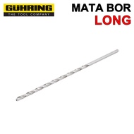 Mata Bor 2 GUHRING HSS Drill Long 2mm Panjang HSCO 2 mm