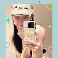 Summer Blue Plaid Cheese Casing Sansungs24 Fe S24 Ultra S24 Fe S23 Ultra S21 Fe S24 Ultra S20 Fe S24