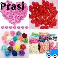 PRASI 100Pcs Foam Rose, Foam 3.5cm Artificial Flowers, Gift Handmade Wreath Making Flower Head Foam 