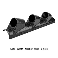 52/60mm Car Gauge Pod Holder Universal Most Car Black Single Double Trible Car Auto Modified Driver 