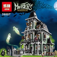 DHL Lepin 16007 Monster fighter The Leing 10228 haunted house set Building Bricks Blocks Halloween C