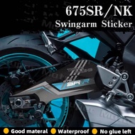 For 675 NK 675 sr-r SR 675 nk 675 SR-R Refit Motorcycle Racing Swingarm Decal Rotating Shaft Waterpr