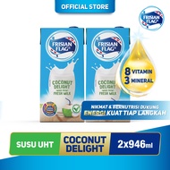 [Paket isi 2] Frisian Flag UHT Coconut Delight 946ml