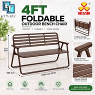 KT WARE LV 707-3 4Ft  3V Foldable Outdoor Bench Chair/Outdoor Chair/ Bench Chair/ kerusi lipat