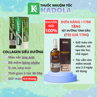 Thuốc Nhuộm Tóc Màu Nâu Bơ Nâu Caramel Siêu Dưỡng Lên Màu Cực Đẹp Tặng Kèm Phụ Kiện Nhuộm Tại Nhà
