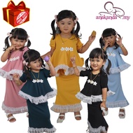 Baju Raya kurung baby girl [Peplum Tutus + [All Colour] 2023