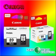 CANON PG-89 PG 89 PG89 BLACK / CL-99 CL 99 CL99 COLOR INK CARTRIDGE NEW TECH